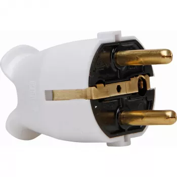 Kopp πλαστικό βύσμα ασφαλείας, για 3x1.5mm², αρκτική λευκή