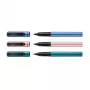 Pelikan Pina Colada στυλό rollerball, συσκευασία 12 τεμ., μεταλλικό σώμα και καπάκι, μαύρο (605502)