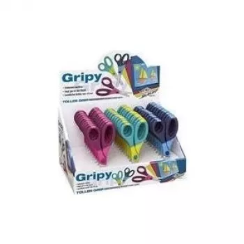 WEDO Gripy ψαλίδι χειροτεχνίας, στρογγυλό, 130 mm, για δεξιόχειρες, ανοξείδωτο – συσκευασία 30 τεμ.