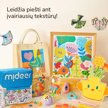Mideer Ακρυλικοί μαρκαδόροι σε θήκη, 24 χρώματα