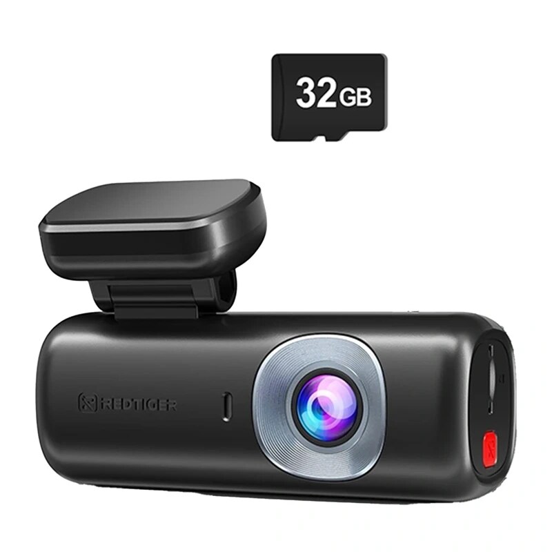 REDTIGER F9 Lite 4K κάμερα αυτοκινήτου, 32GB