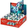 Maped Pyramide DRAGON Γόμα από πλαστικό, λευκή, τριγωνική, χωρίς φθαλικές ενώσεις και PVC, συσκευασία 24 τεμ. (119527)