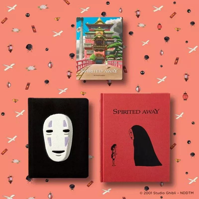 Studio Ghibli Σετ καρτ ποστάλ – Ταξίδι στη χώρα των θαυμάτων του Chihiro (30 τεμ.)