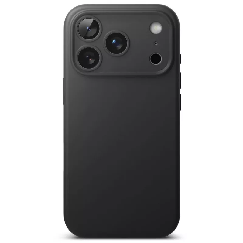 Ringke Σιλικόνης Μαγνητική Θήκη MagSafe για iPhone 18 Pro Max, μαύρη