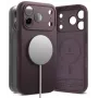 Ringke Silicone Magnetic MagSafe Θήκη για iPhone 18 Pro, βυσσινί