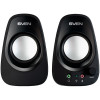 Ηχείο SVEN 190, μαύρο, USB, Ισχύς εξόδου 2x3W (RMS)
