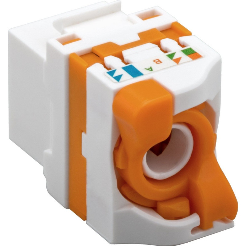 Techly 028573 Keystone Module RJ45 UTP Cat6, αυτοσφιγκτικό, για PoE