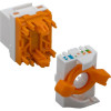 Techly 028573 Keystone Module RJ45 UTP Cat6, αυτοσφιγκτικό, για PoE