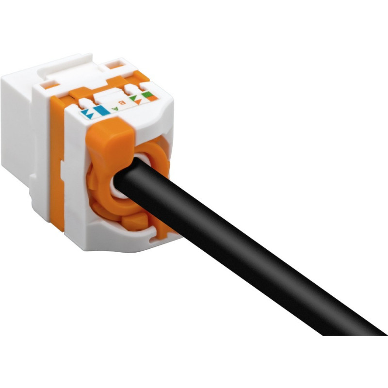 Techly 028573 Keystone Module RJ45 UTP Cat6, αυτοσφιγκτικό, για PoE