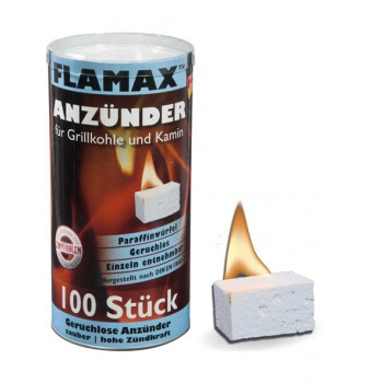 Flamax Παραφίνη Προσάναμμα, 100 τεμ. (1318116)