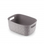 Curver Softex S καλάθι 4 l, 26,4x19,4x11,1 cm, γκρι-καφέ