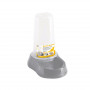 Stefanplast ταΐστρα/ποτίστρα Break Reserve 0,65L 18,5x12x20cm γκρι