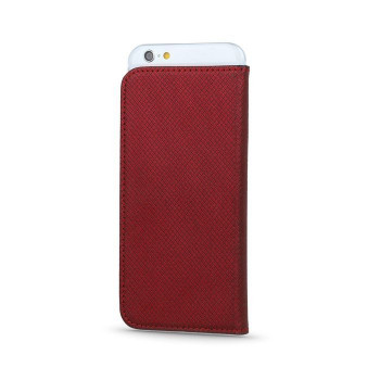 GreenGo Smart Magnet θήκη πορτοφόλι universal για smartphone 5,5–5,7 ιντσών, Κόκκινο