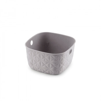 Curver Softex XS καλάθι 3 l, 19,4 x 19,4 x 11,1 cm, γκρι-καφέ