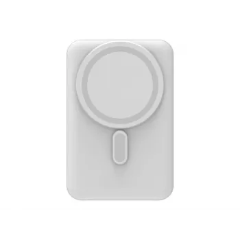 mophie Essentials μαγνητικό ασύρματο powerbank 10K με βάση, λευκό (401118084)