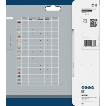 Bosch Multi Material δίσκος πριονιού 165 x 30/20 x 2,4 mm, 42 δόντια (2608640519)