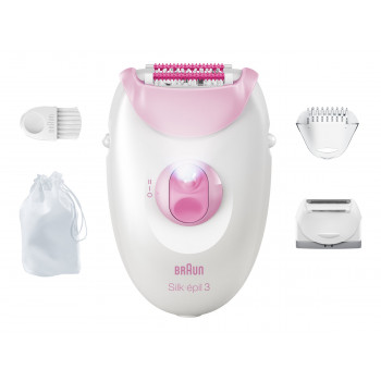 Braun Silk 3 SE3-033 αποτριχωτική συσκευή με αξεσουάρ
