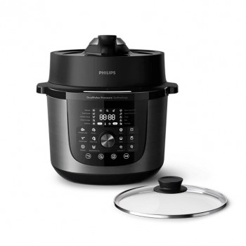 Philips χύτρα πολλαπλών λειτουργιών σειράς 3000 με καπάκι, 6 l