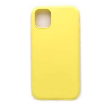 Evelatus Apple iPhone 11 Nano θήκη σιλικόνης Soft Touch TPU κίτρινο