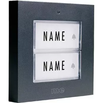 m-e modern-electronics 41273 Ασύρματος πομπός κουδουνιού πόρτας με πινακίδα ονόματος