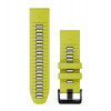 Garmin Σιλικονούχο λουράκι QuickFit 26mm λάιμ/γραφίτης 010-13281-03