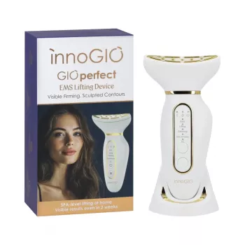 Innogio Gioperfect Συσκευή μασάζ προσώπου και λαιμού με λειτουργία λίφτινγκ και EMS GIO-735