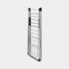 Brabantia HangOn Απλώστρα με ράβδο κρεμάστρας, 25 m, Metallic Grey