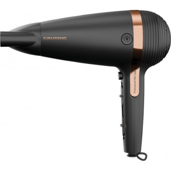 Grundig HD 7081 μαύρο - ροζ χρυσό 2100 W πιστολάκι μαλλιών