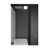 Darkflash TH285M Κουτί υπολογιστή Micro-ATX με σκληρυμένο γυαλί, μαύρο