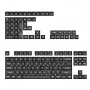 Keychron Double Shot KSA PBT Πλήρες σετ πλήκτρων - White on Black (PBT-03)