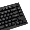 Keychron Double Shot KSA PBT Πλήρες σετ πλήκτρων - White on Black (PBT-03)