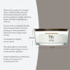 WoodWick White Teak κερί Ellipse, 453,6 g