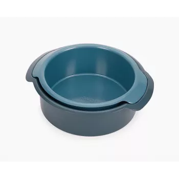 Joseph Joseph Nest Bake 2 τεμ., στρογγυλή μπλε φόρμα ψησίματος