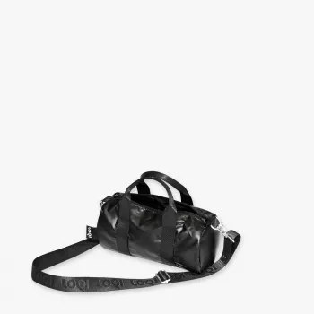 LOQI Μεταλλική τσάντα Weekender – Μαύρο (Μικρό)