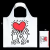 LOQI Keith Haring Τσάντα – Dancing Heart (αντανακλαστική)
