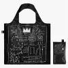 LOQI Τσάντα Basquiat – Crown Μαύρο