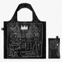 LOQI Τσάντα Basquiat – Crown Μαύρο