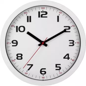 TFA Dostmann 60.3050.02 Ρολόι τοίχου quartz 305 mm x 305 mm x 38 mm Λευκό