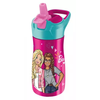 Maped PICNIK Παγούρι Barbie, 0,43 l, σώμα από ανοξείδωτο χάλυβα με μοτίβο Barbie, καλαμάκι περιλαμβάνεται