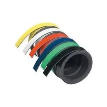 FRANKEN Μαγνητική ταινία (Μ)1.000 x (Π)15 x (Υ)1 mm, πορτοκαλί για κοπή, μαγνητική, με δυνατότητα ετικέτας