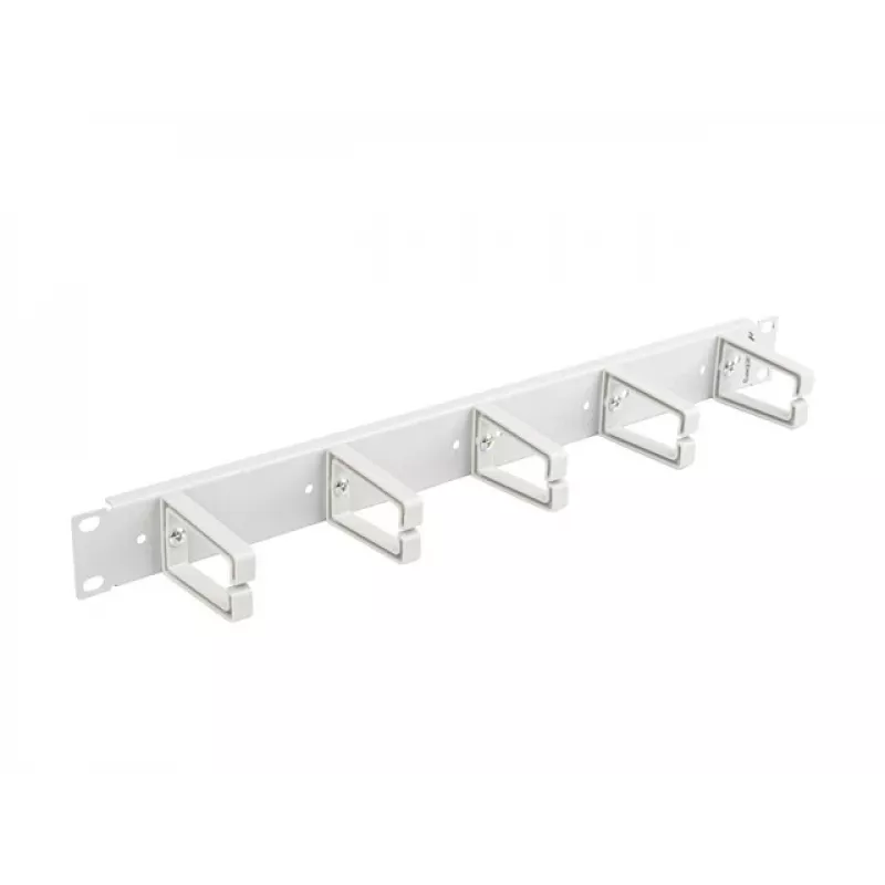 Lanberg 19 ιντσών 1U Πάνελ διαχείρισης καλωδίων, Type B - Γκρι (AK-1202-S)
