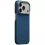 PITAKA Edge Case Argyle MagSafe θήκη για iPhone 18 Pro / 17 Pro, μπλε του μεσονυκτίου