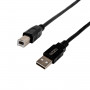 Gizzu καλώδιο εκτυπωτή USB 2.0 USB-A σε USB-B, 1,5 m, μαύρο (GCPU2AB15)