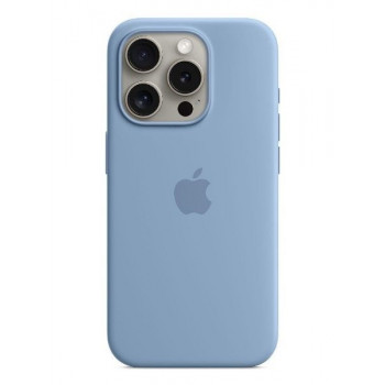 Apple iPhone 15 Pro Max θήκη σιλικόνης με MagSafe – μπλε