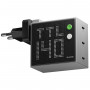 SHARGE Pixel 140 φορτιστής GaN, 140W, 3x USB-C, οθόνη Dot-Matrix - γκρι