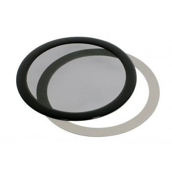 DEMCiflex φίλτρο σκόνης 120mm, στρογγυλό - μαύρο/μαύρο