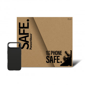 PanzerGlass SAFE θήκη TPU για iPhone Air, μαύρο (Bulk)