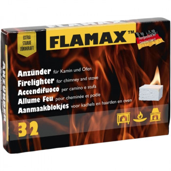 Flamax Κύβοι προσάναμμα παραφίνης, 32 τεμ. (1318101)