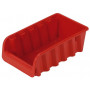 Curver DIY Stack Bin Profi 3 στοιβαζόμενα κουτιά μικροαντικειμένων, 20,9 x 11,5 x 7,5 cm, κόκκινο (0804953586)