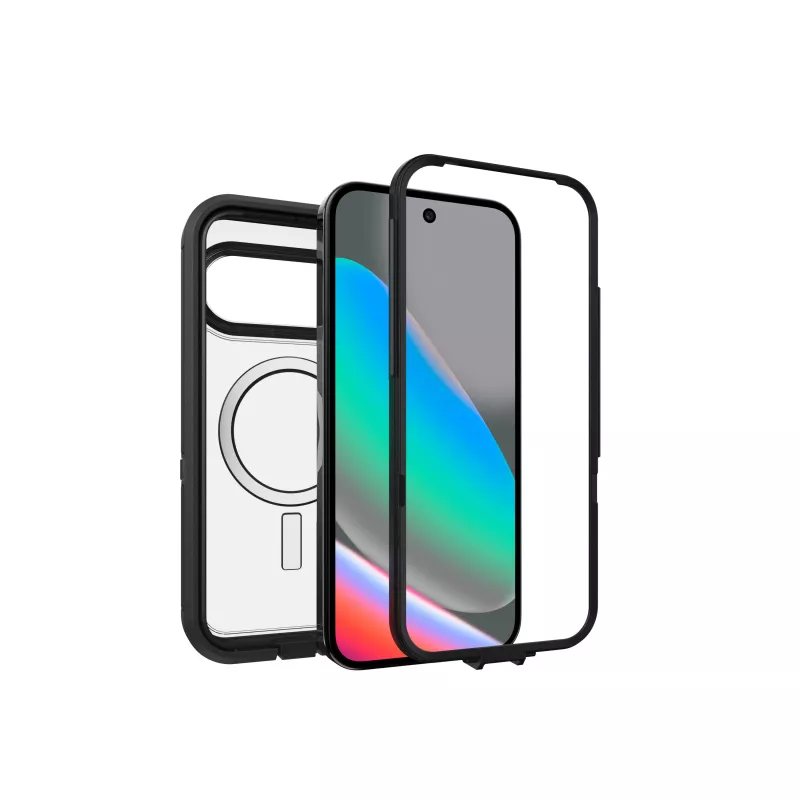 OtterBox Defender XT Clear θήκη για Google Pixel 10 / 10 Pro, μαύρη